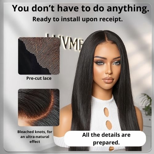 Glueless HD, Undetectable Natural Lace.