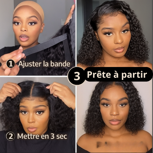 Glueless Premium Curly – Facile à installer, ultra naturelle