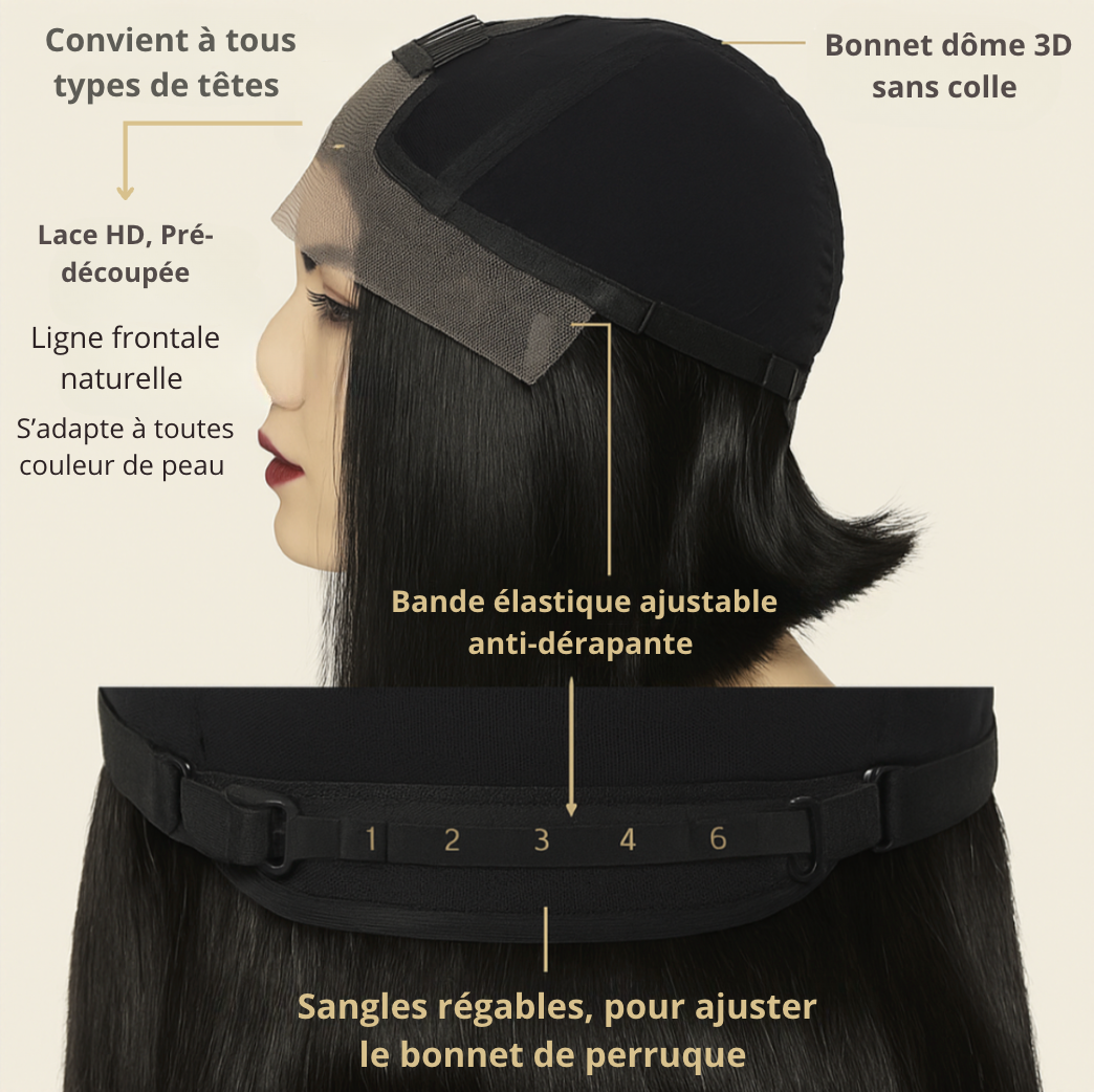 Glueless Premium Body Wave – Easy to install, ultra-natural