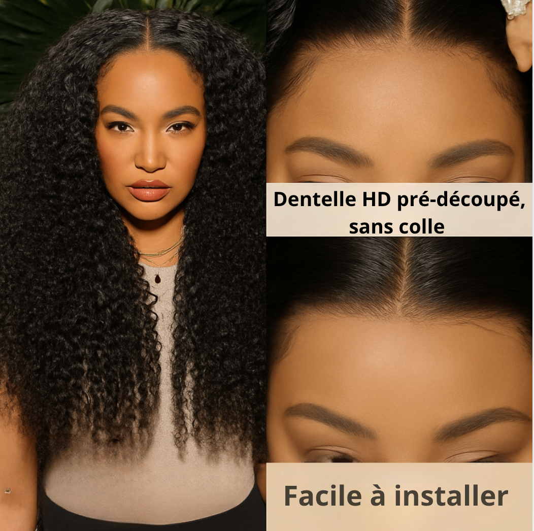Glueless Premium Curly – Facile à installer, ultra naturelle