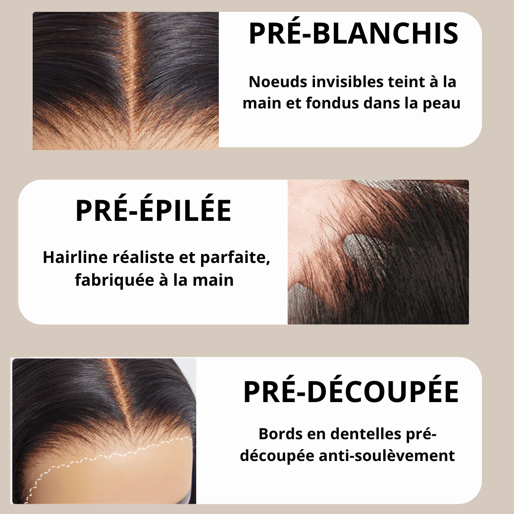 Glueless Premium Curly – Easy to install, ultra natural