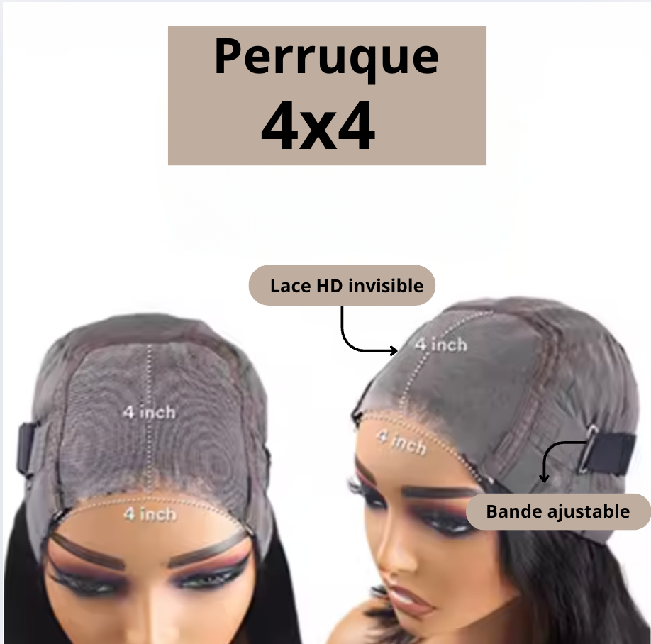 Glueless Wear & Go Wig Human hair 5x5 - Super Natural Hairline