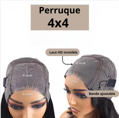 Glueless Wear & Go Wig Human hair 5x5 - Super Natural Hairline