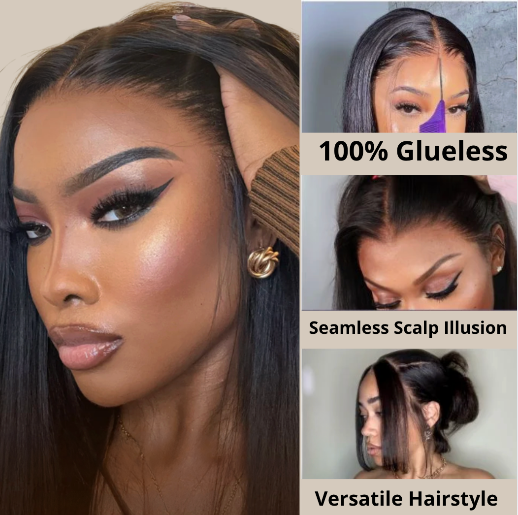 Glueless Wear & Go Wig Human hair 5x5 - Super Natural Hairline
